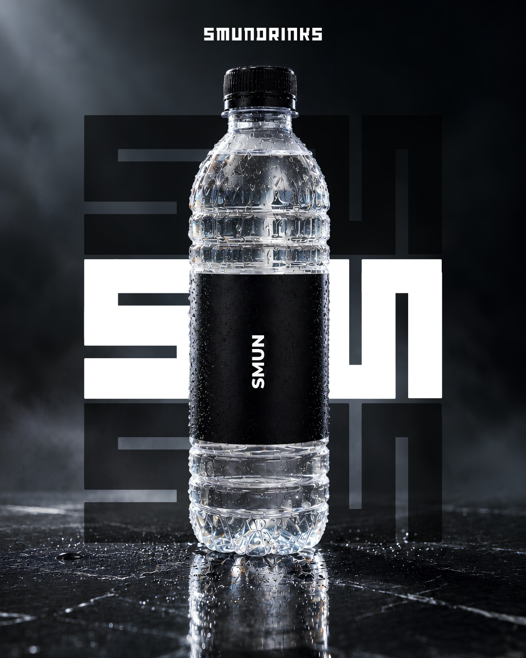 SMUN DRINKS campaign visual
